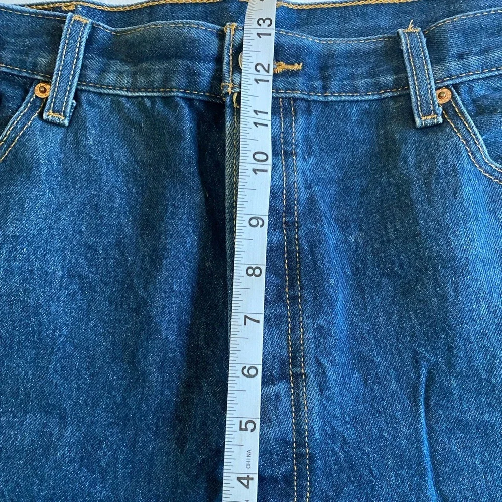Levi's Lot of 2 501 Dark Stonewash Original Straight Button Fly Jeans‎ SZ 40/30